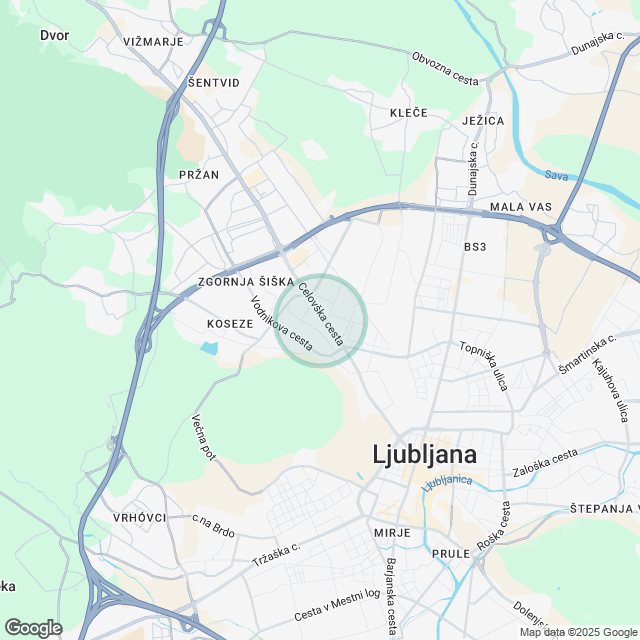 Lokacija nepremičnine