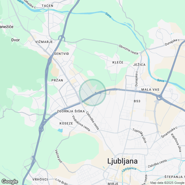 Lokacija nepremičnine