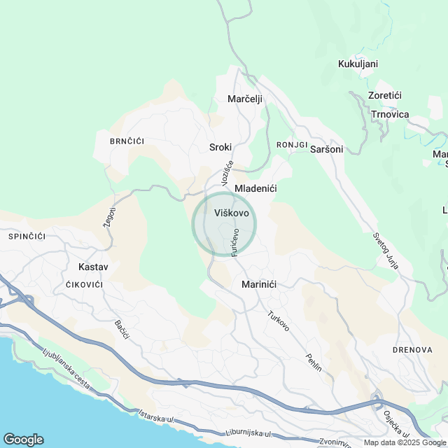 Lokacija nepremičnine