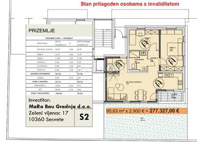 Sesvetski Kraljevec 95,63m2